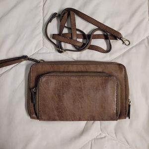 Joy Susan Wrestlet with shoulder strap